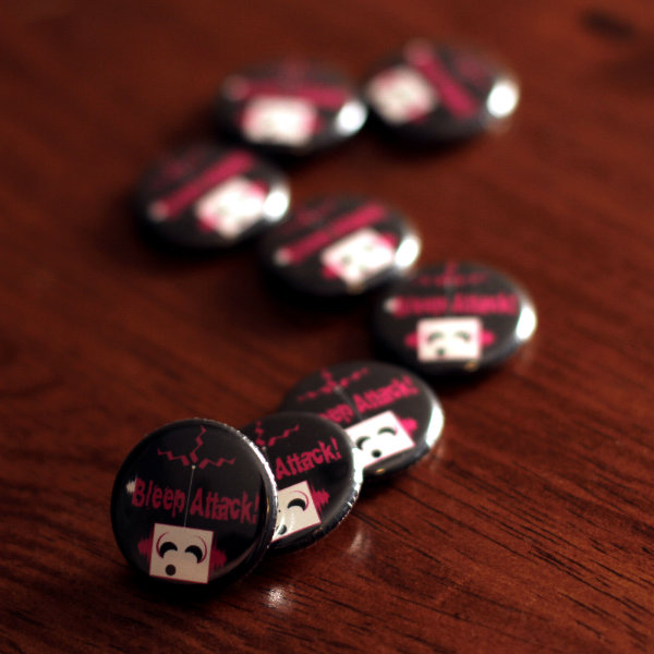 Bleep Attack! buttons