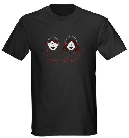 link to purchase Bleep Attack! shirt